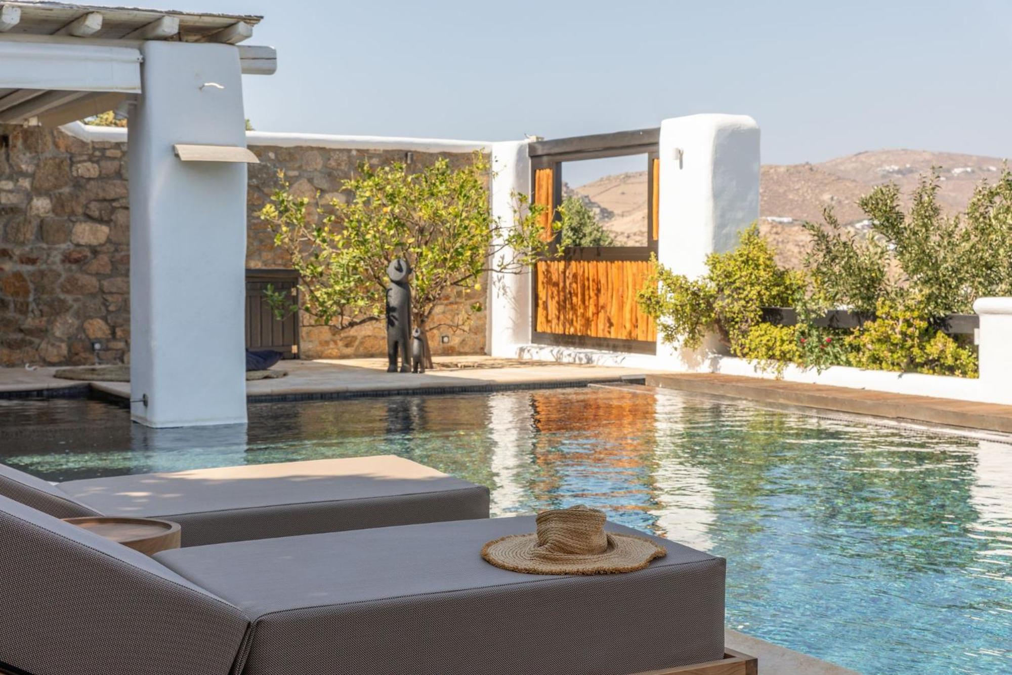 Myconian Platinum Senior & Deluxe Villas カラファティス エクステリア 写真