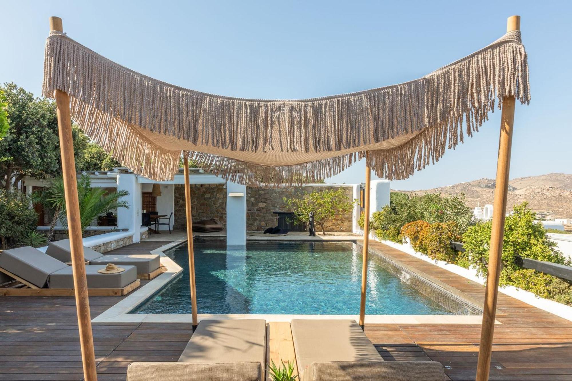 Myconian Platinum Senior & Deluxe Villas カラファティス エクステリア 写真