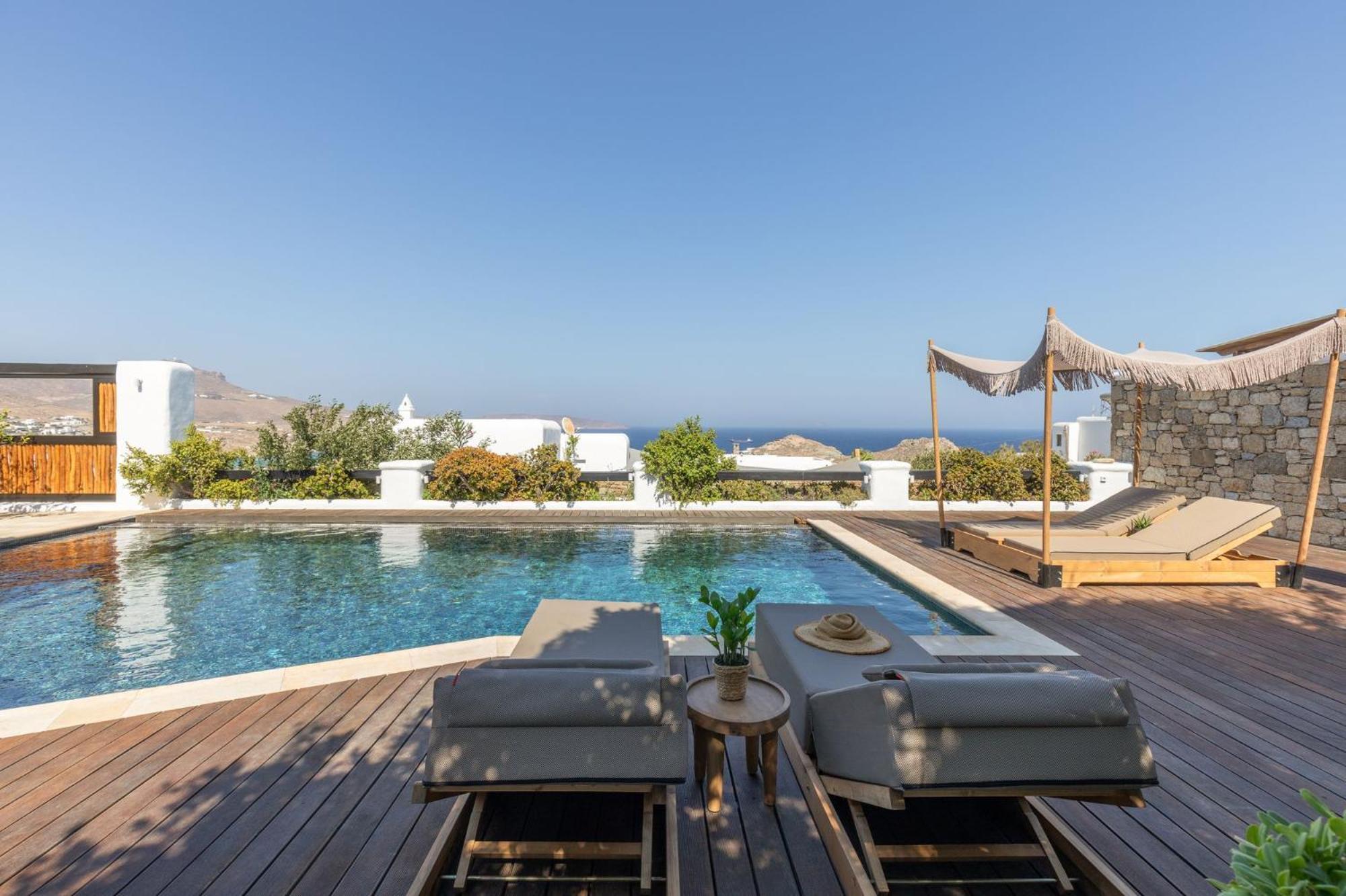 Myconian Platinum Senior & Deluxe Villas カラファティス エクステリア 写真