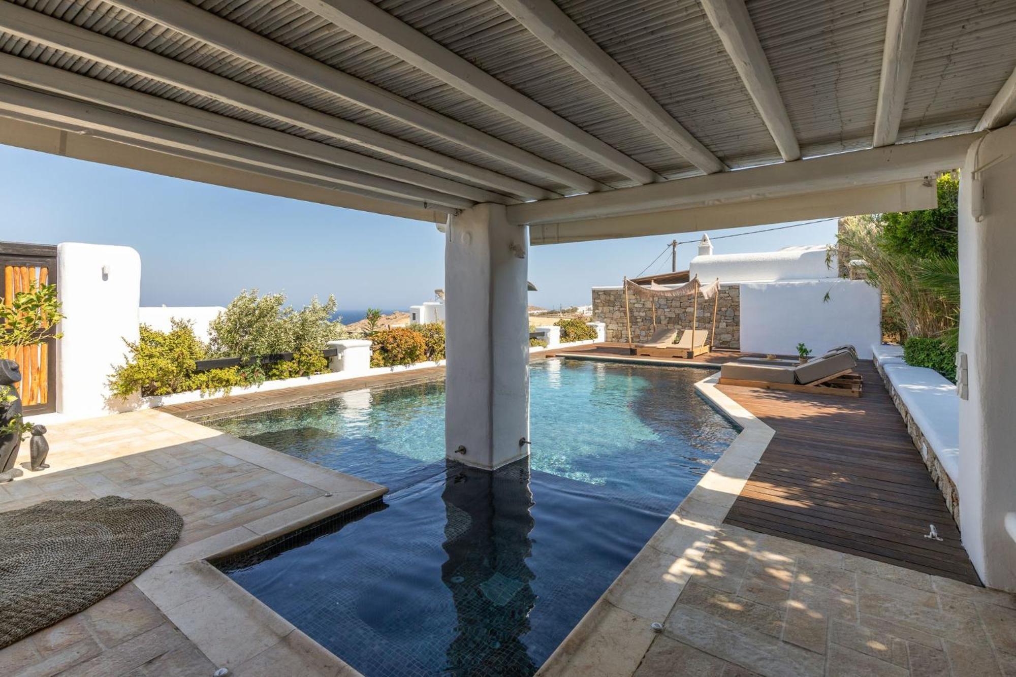 Myconian Platinum Senior & Deluxe Villas カラファティス エクステリア 写真